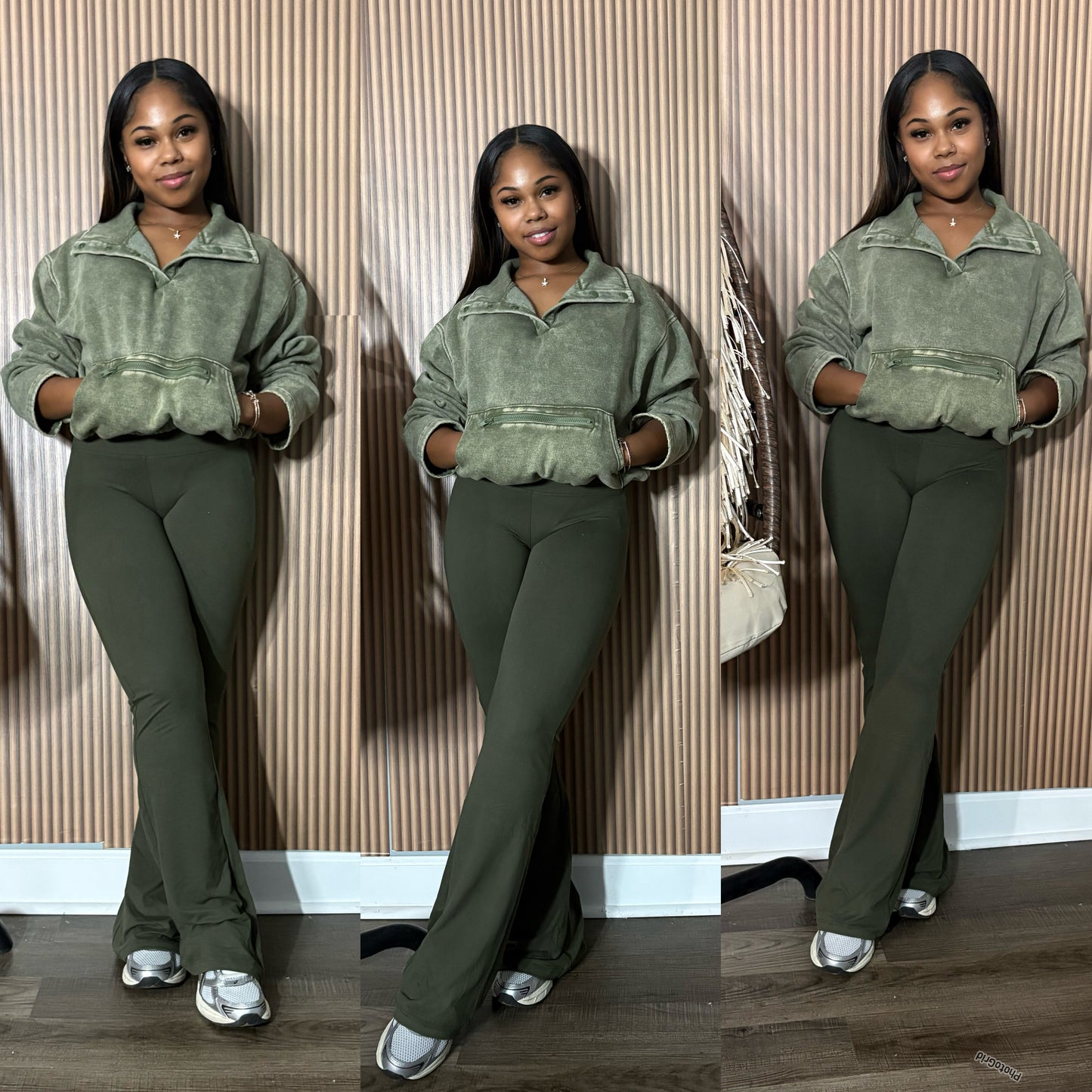 Better Behave Scrunch (Olive Green)