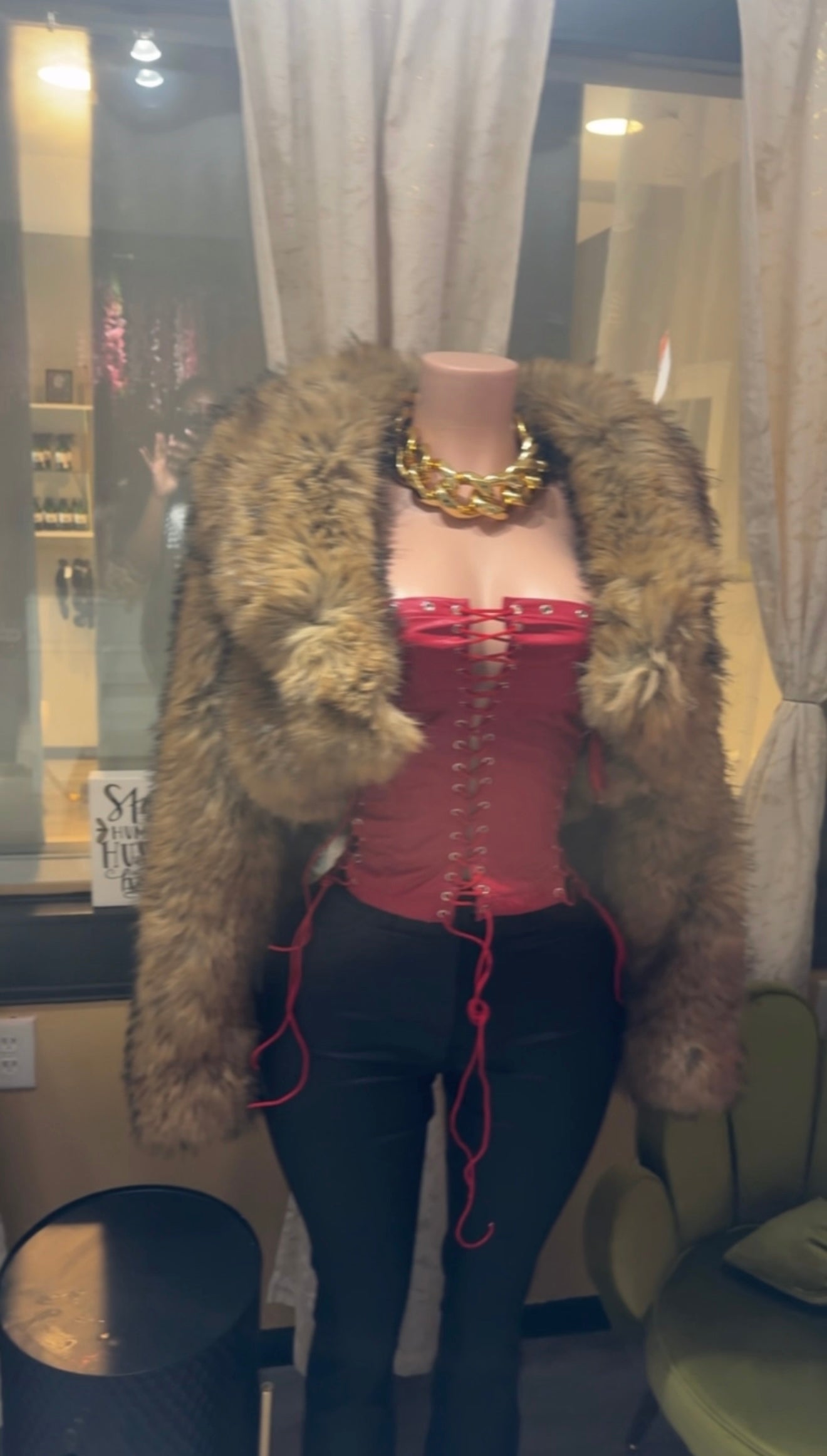 Fly Girl Fur Coat