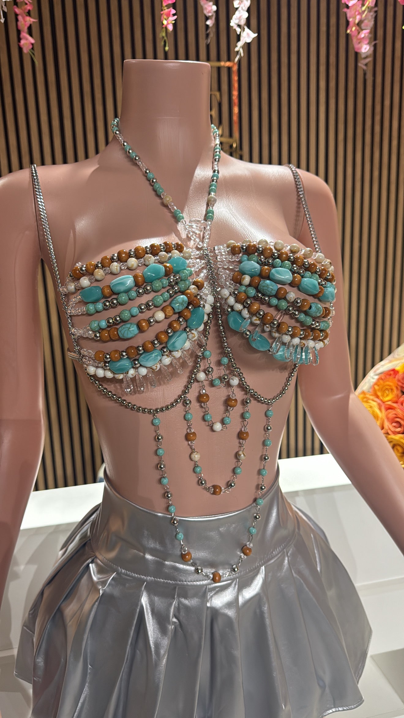 Vacation Beaded Top