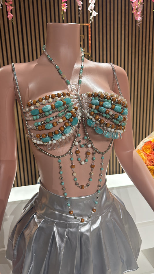 Vacation Beaded Top